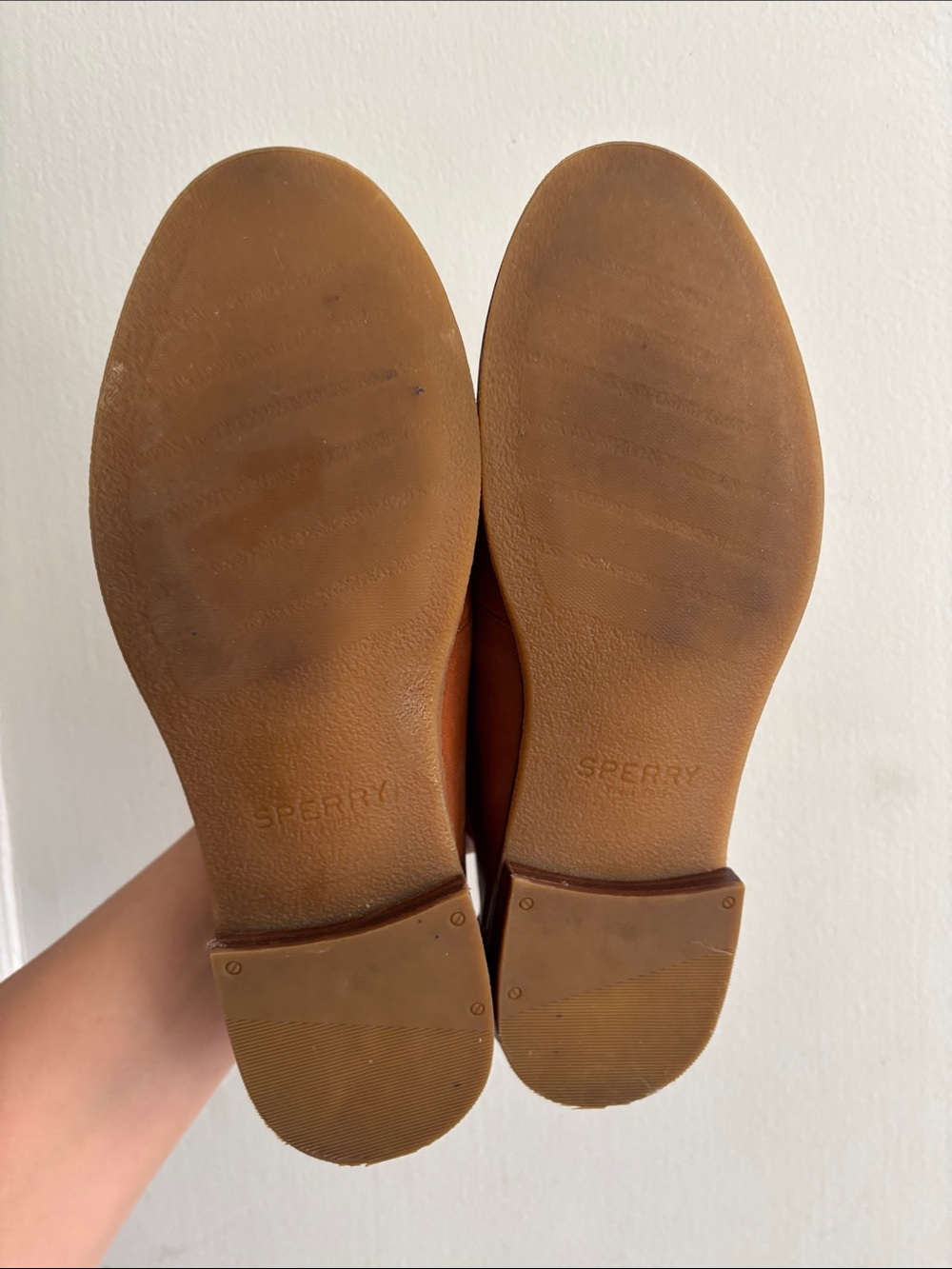 Sperry Women's Chestnut Brown Leather Penny Loafers - Picture 7 of 8